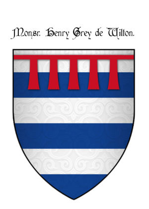 Monsr. Henry Grey de Wilton