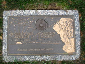 Beverly Bolton tombstone