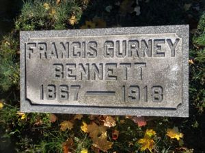 Grave of Francis Gurney Bennett