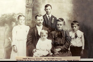 James JIM Harrison Elliott and family
