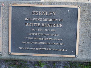 Bettie Beatrice Fearnely