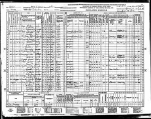 George Reed 1940 census