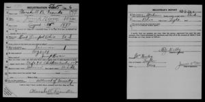 WWI Draft Registration