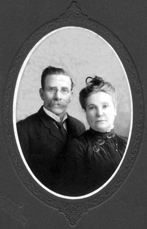 William & Lavinia (Trussell) Martin- c. 1910