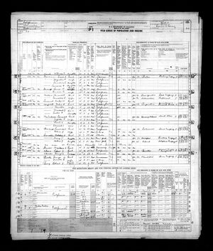 Earl Beeman 1950 census