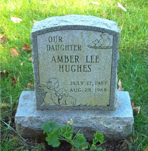 Amber Lee Hughes Headstone