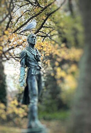 Robert Emmet statue in St Stephen's Green