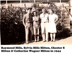 Sylvia Hilton Hills and brother Chester S Hilton with spouses