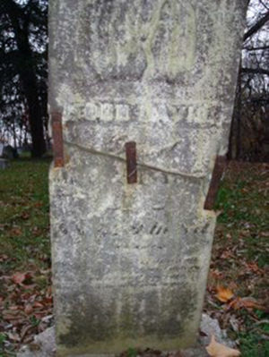 John Davis headstone