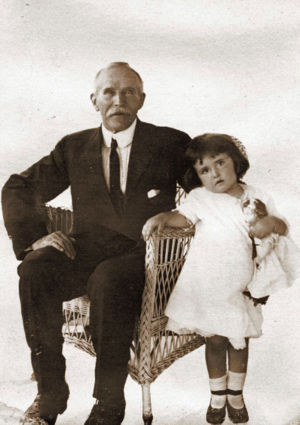 Frederick Schafer with Granddaughter Betty
