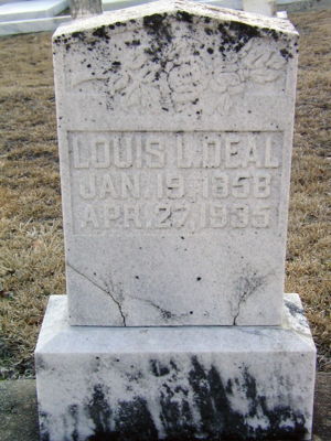 Louis L. Deal Tombstone