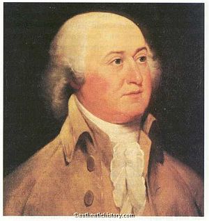 John Adams by John Trumbull.