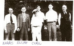 Norris, Elijah & Cyril (other 3 unknown)