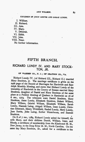 The Lundy family and their decendants of whatsoever surname : with a biographical sketch of Benjamin Lundy