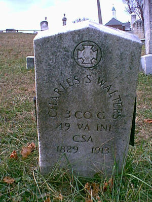 Grave Marker - Charles S. Walters