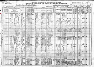 Lemuel Alexander Youngblood - 1910 United States Federal Census - Hamilton TX