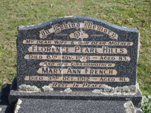 Mary French & Florence Hills