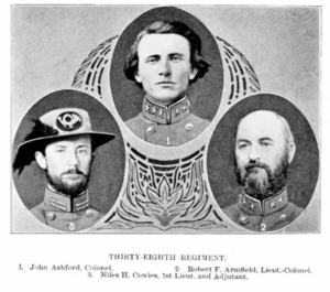 Leaders of the 38th Regiment