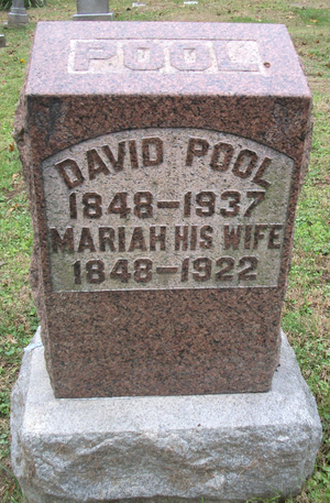 David and Martha Jane (Drake) Pool