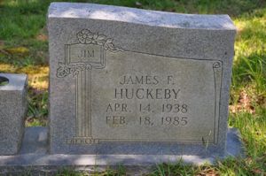 James F. Huckeby - Headstone