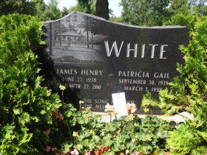 James and Patricia White Grave