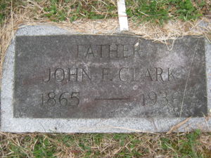 John Clark Headstone