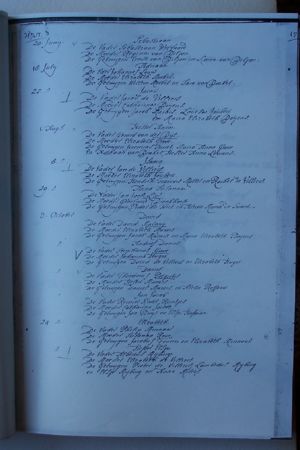 Drakenstein Doopregister Deel 3 Bladsy 22a : 20.06.1751- 29.10.1751