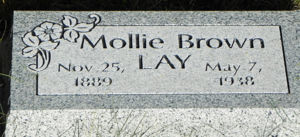 Mollie Brown Lay (1889-1938)