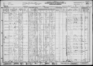 Clarence Osber Newell 1930 US-OH Census, Line 17.