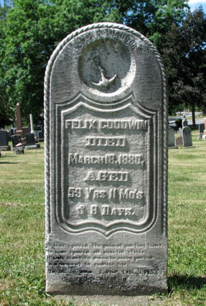 Felix Goodwin's Headstone