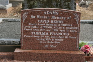 David & Thelma Adams Image 1