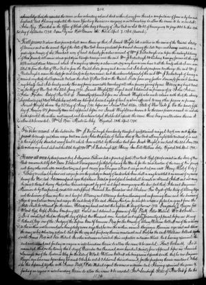 Land Sale Deed Between Benjamin Runions and Henry Hart attested to by Israel Runions, pg.1