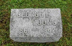 Gravestone of George E. Young