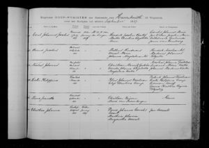 Baptism register