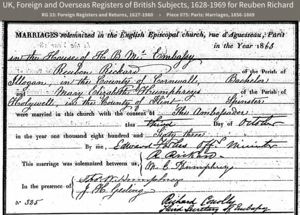 Marriage Register