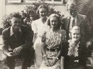 Athol, Joyce, Mona, Merv and Dorothy 1942