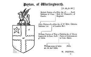 Peyton of Warlingworth