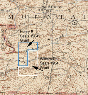 BLM Land grants to Henry P and William E Seals