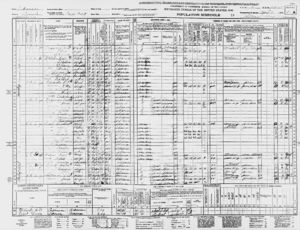 1940 Census - Cane Creek, Lincoln Co., AR - Buss McEntire