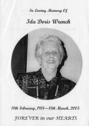 In Memory of Ida