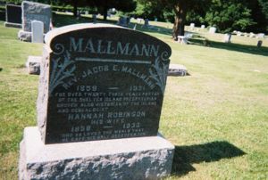 Jacob Mallmann Tombstone