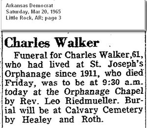 Obituary for Charles Walker