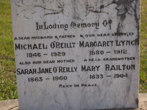 Michael & Sarah O'Reilly, Margaret Lynch, and Mary Railton