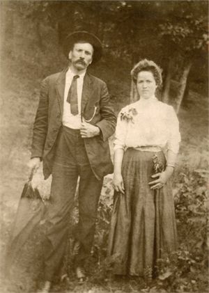 Belle Yielding Bowen and her Husband James Andrew Bowen