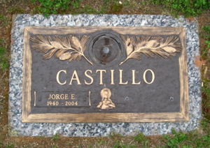 Jorge Castillo tombstone