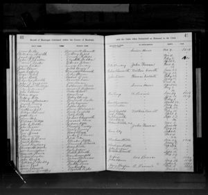 Marriage Record of William S. Phillips Sr. and Susanah Clark