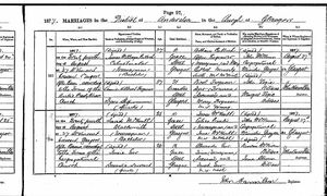 Register of Marriages-1877-James McGregor Bulloch-Annie Hillcoat Ferguson