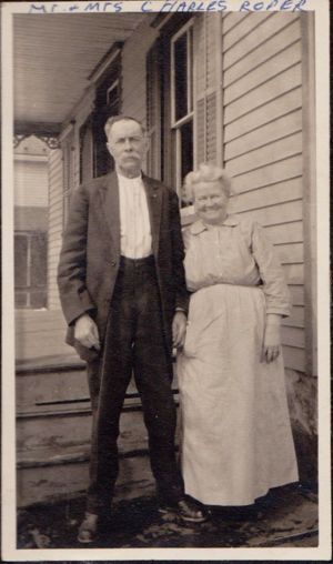 Mary Jane Trayes Roper and husband Charles L Roper