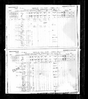 Joseph Durocher Family - 1891 Census