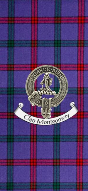 Montgomery Family Crest and Tartan